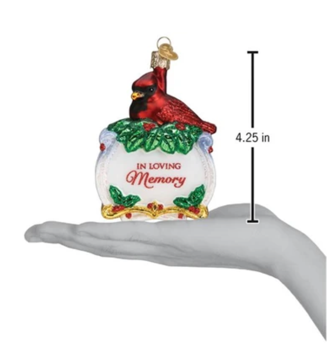 In Loving Memory Ornament - Old World Christmas