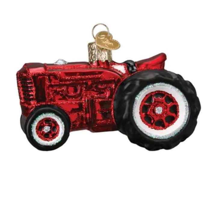 Old Farm Tractor Ornament - Old World Christmas