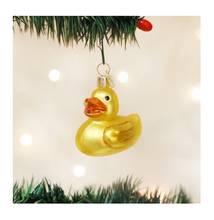 Load image into Gallery viewer, Rubber Ducky Ornament - Old World Christmas

