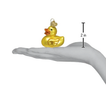 Load image into Gallery viewer, Rubber Ducky Ornament - Old World Christmas
