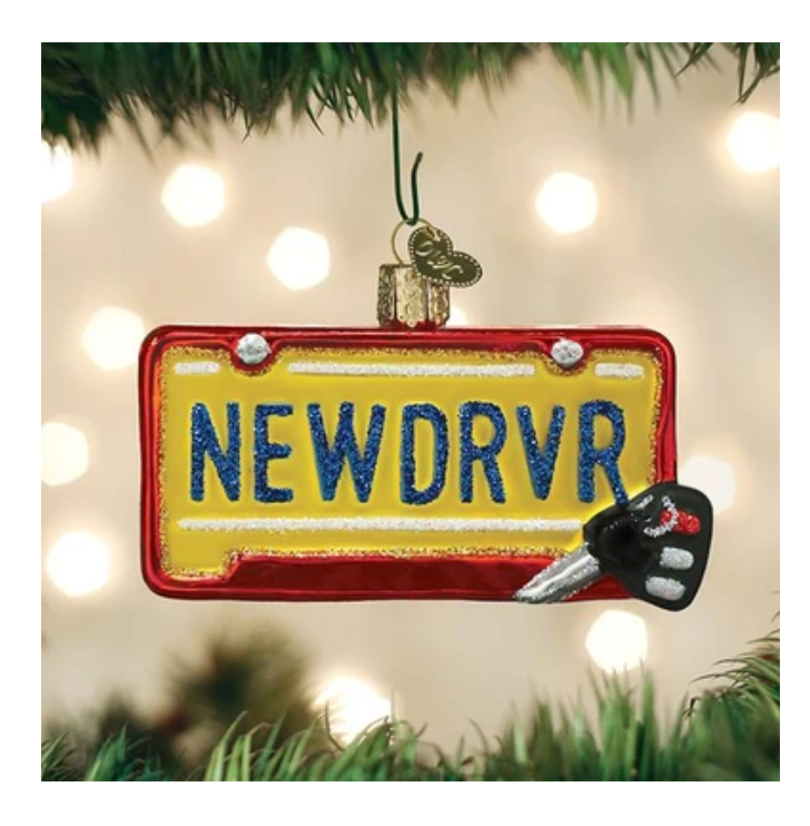 New Driver  Ornament - Old World Christmas