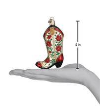 Load image into Gallery viewer, Christmas Cowgirl Bood Ornament - Old World Christmas
