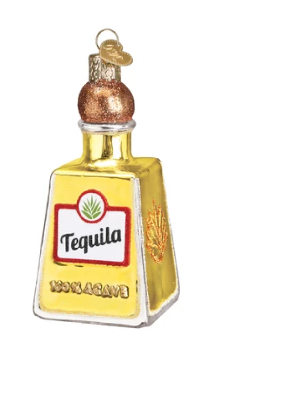 Tequila Bottle Ornament - Old World Christmas