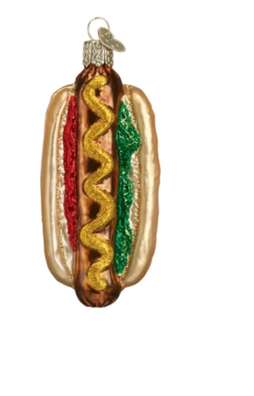 Hot Dog Ornament - Old World Christmas