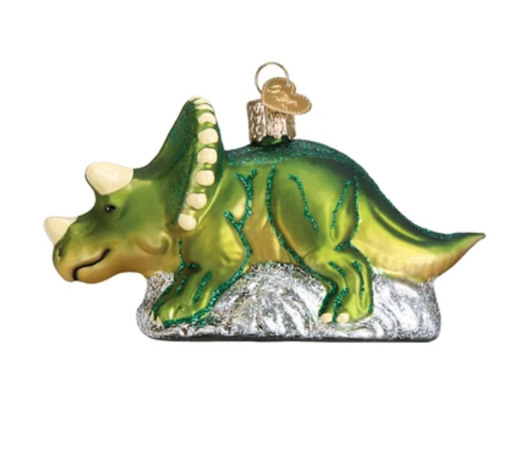 Triceratops Ornament - Old World Christmas