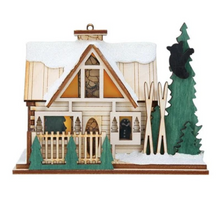 Load image into Gallery viewer, Santa&#39;s Ski Lodge - Ginger Cottages
