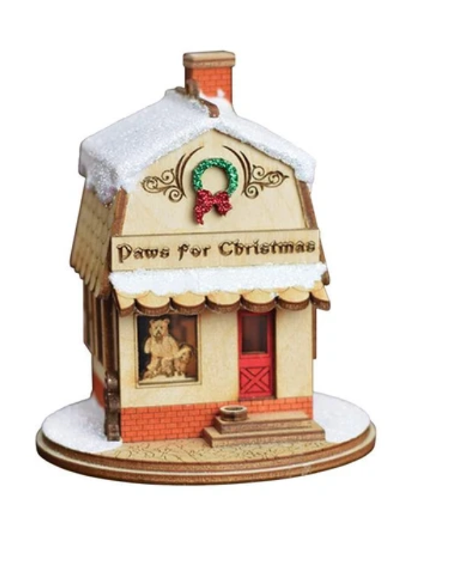 Paws for Christmas Pet Shop - Ginger Cottages
