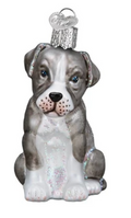 Pitbull Pup Ornament - Old World Christmas