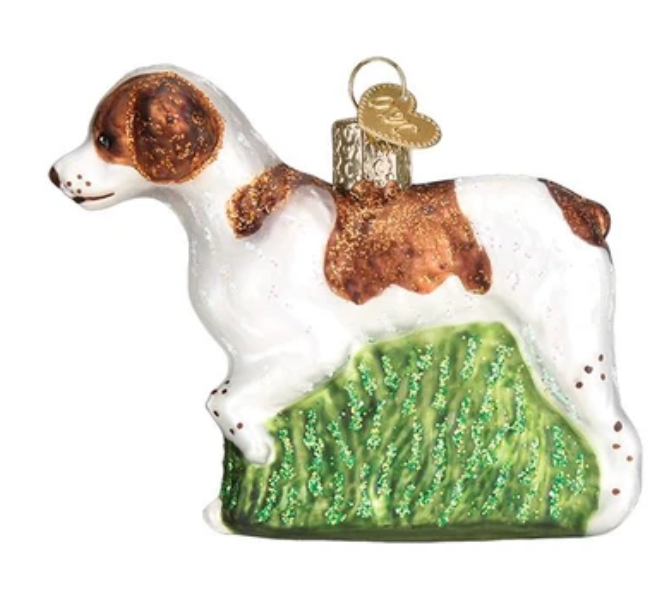 Brittany Spaniel  Ornament - Old World Christmas