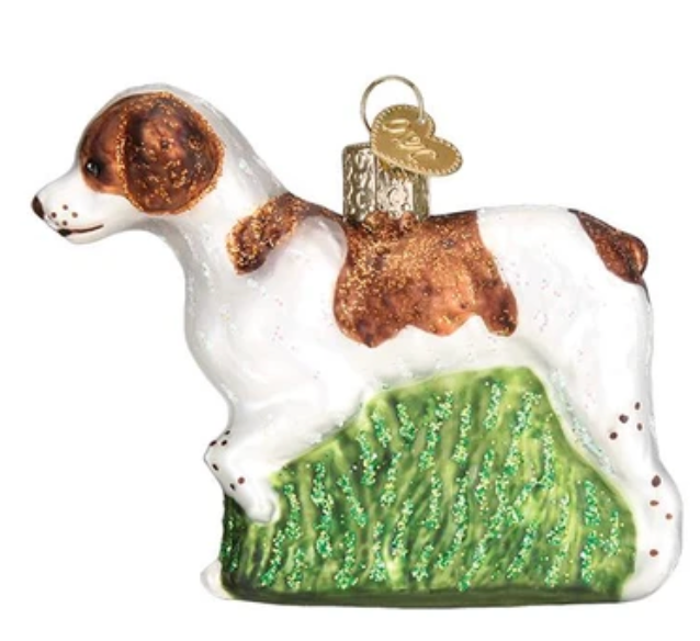 Brittany Spaniel  Ornament - Old World Christmas