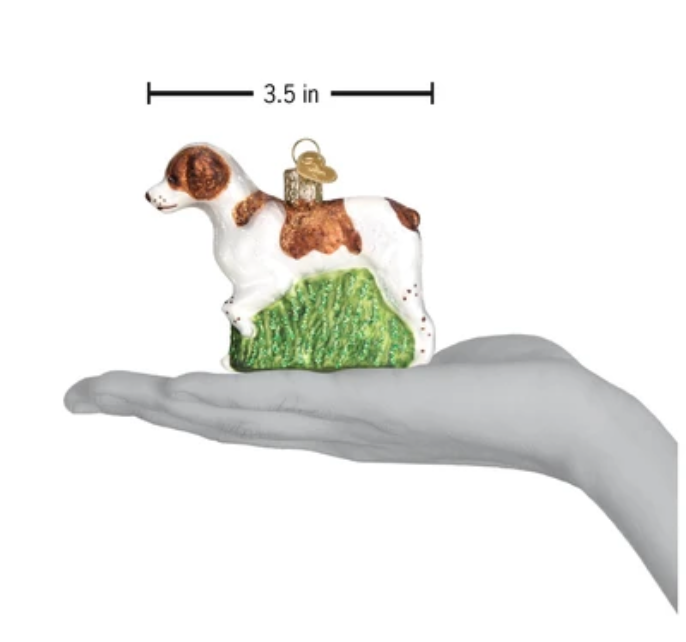Brittany Spaniel  Ornament - Old World Christmas