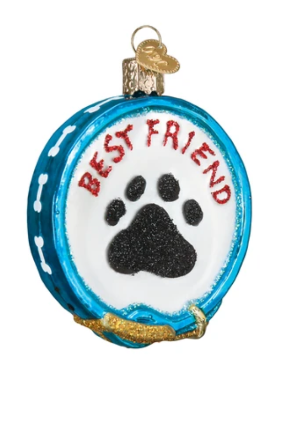 Dog Collar Ornament - Old World Christmas