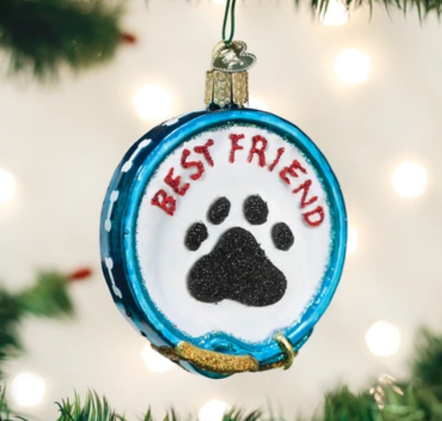 Dog Collar Ornament - Old World Christma