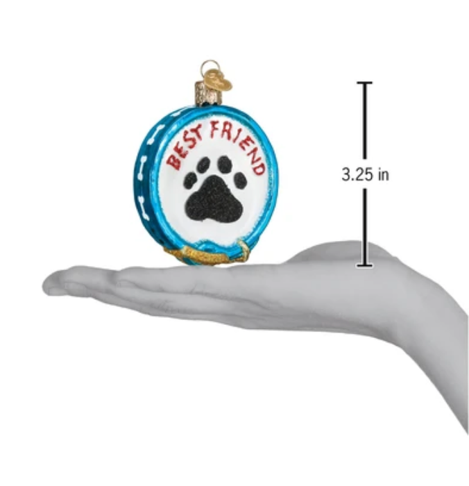 Dog Collar Ornament - Old World Christma