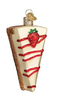 Load image into Gallery viewer, Strawberry Cheesecake  Ornament - Old World Christmas

