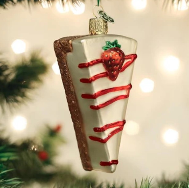 Strawberry Cheesecake  Ornament - Old World Christmas