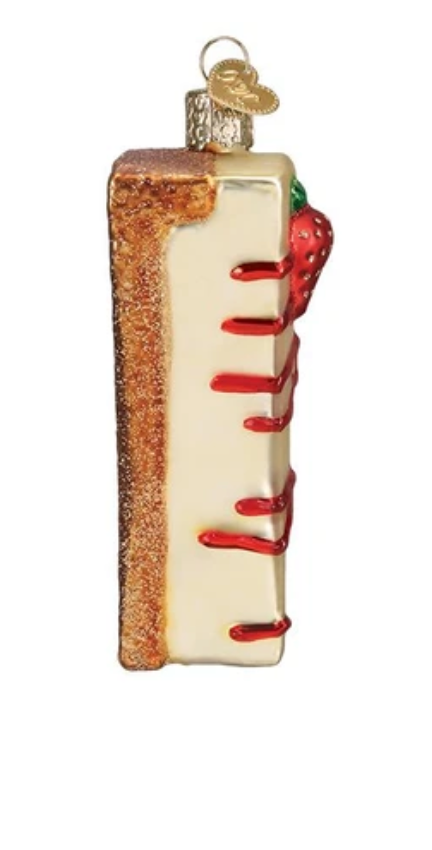 Strawberry Cheesecake  Ornament - Old World Christmas