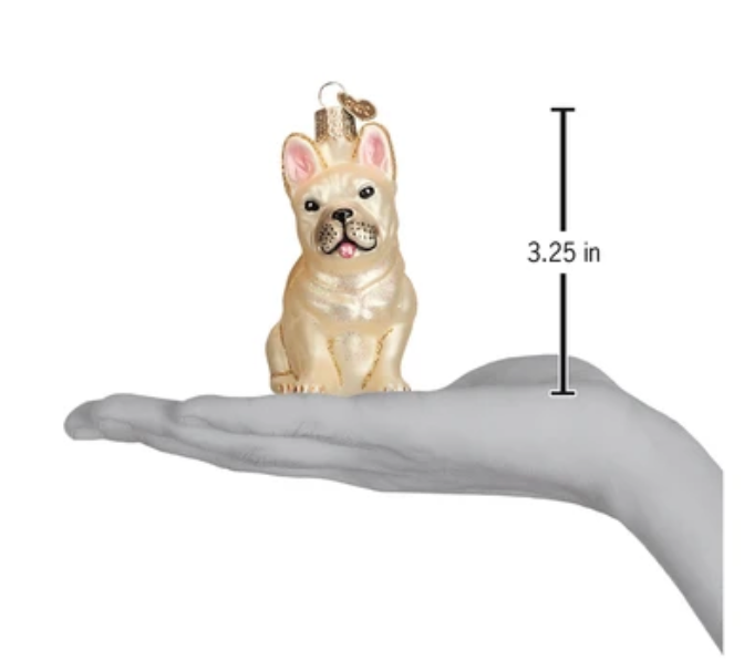 French Bulldog Ornament - Old World Christmas