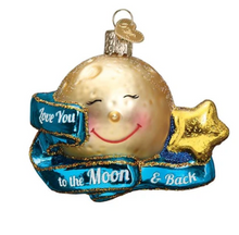 Load image into Gallery viewer, Love You to the Moon and Back Ornament - Old World Christmas
