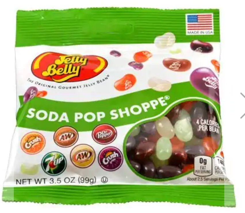 Jelly Belly - Soda Pop Shoppe -  3.5 oz