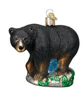 Load image into Gallery viewer, Black Bear Ornament - Old World Christmas
