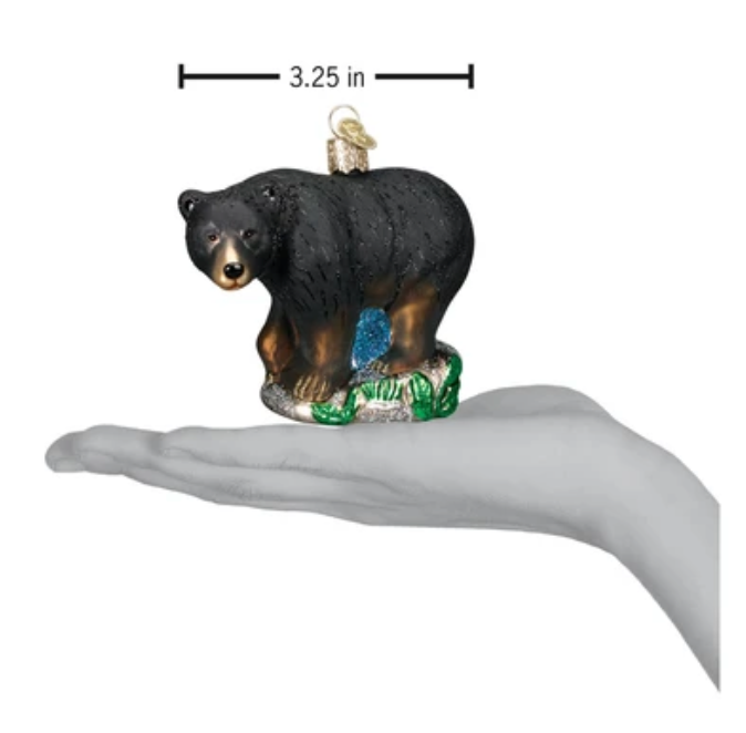 Black Bear Ornament - Old World Christmas