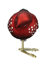 Load image into Gallery viewer, Strawberry Finch Ornament - Old World Christmas
