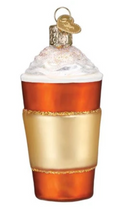Load image into Gallery viewer, Pumpkin Spice Latte Ornament - Old World Christmas
