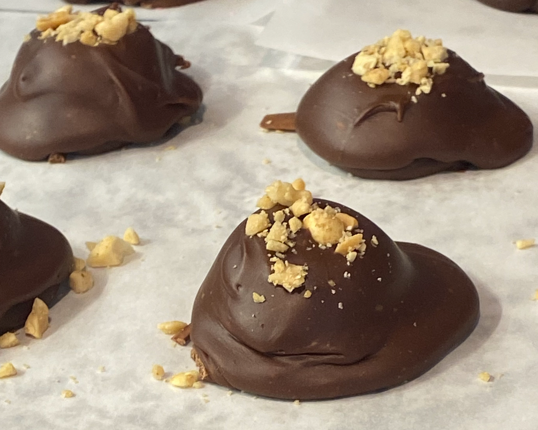 Box of four Peanut Butter Fudge Bombs
