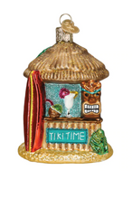 Load image into Gallery viewer, Tiki Hut Ornament - Old World Christmas
