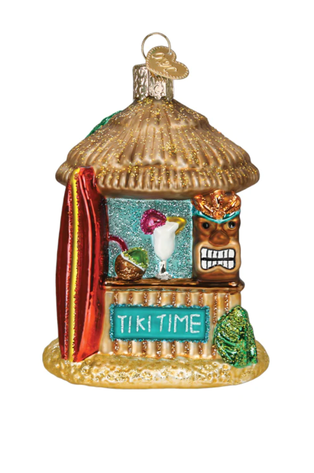 Tiki Hut Ornament - Old World Christmas