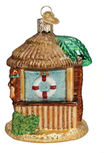 Load image into Gallery viewer, Tiki Hut Ornament - Old World Christmas
