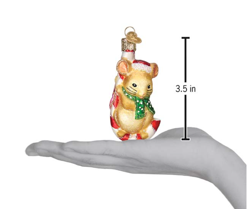 Christmas Mouse Ornament - Old World Christmas