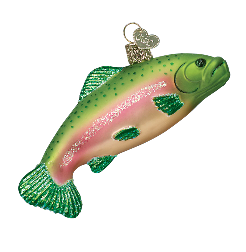 Rainbow Trout Ornament - Old World Christmas