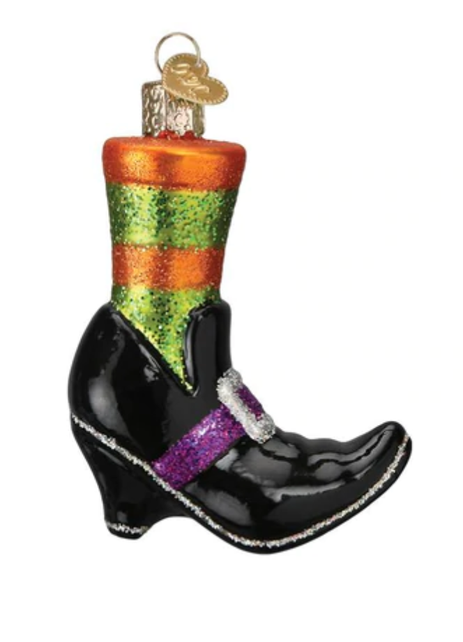 Witch's Shoe Ornament - OWC
