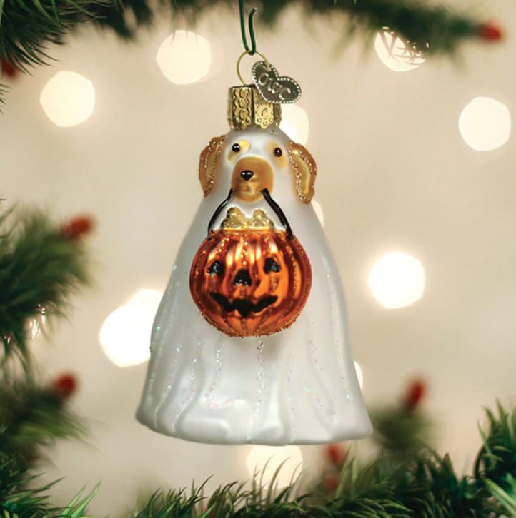Trick-or-Treat Pooch Ornament - OWC