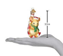 Load image into Gallery viewer, Christmas Mouse Ornament - Old World Christmas
