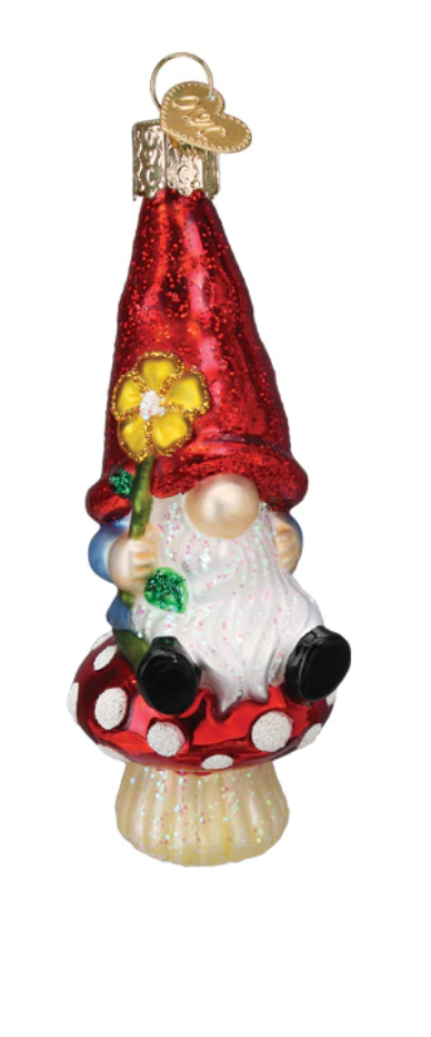 Garden Gnome Ornament - Old World Christmas