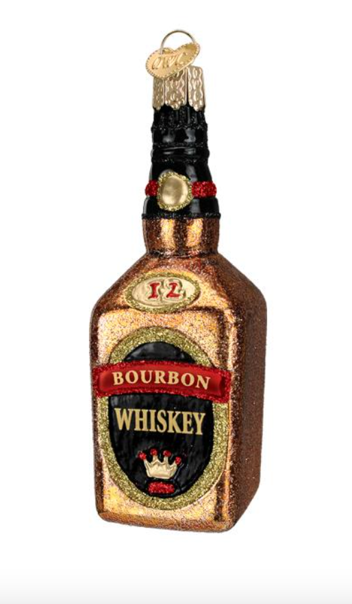 Bourbon Bottle Ornament - Old World Christmas