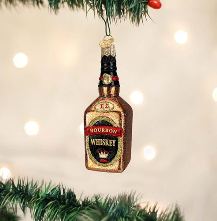 Bourbon Bottle Ornament - Old World Christmas