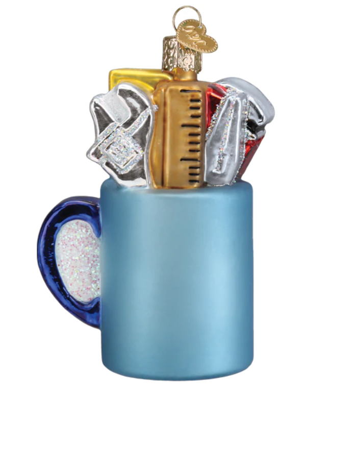 Best Dad Mug Ornament - Old World Christmas