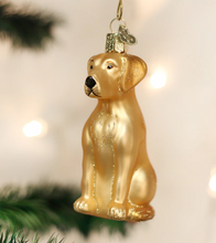 Load image into Gallery viewer, Yellow Labrador Ornament - Old World Christmas
