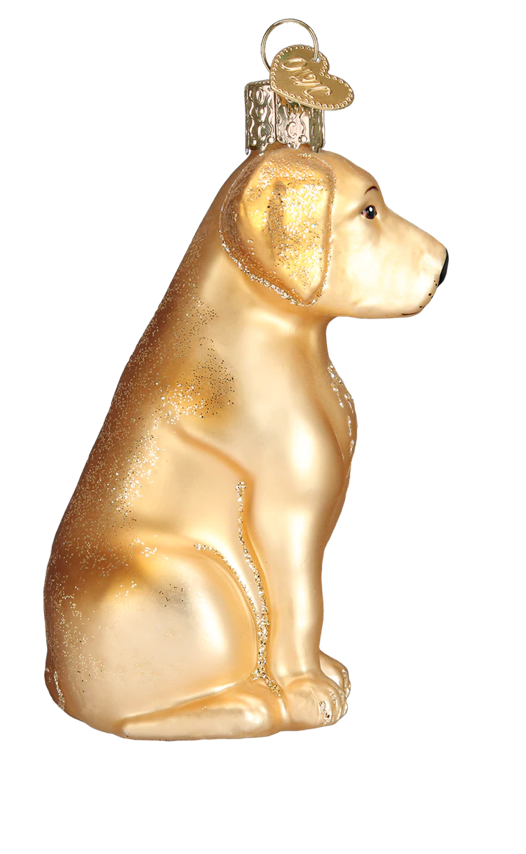 Yellow Labrador Ornament - Old World Christmas