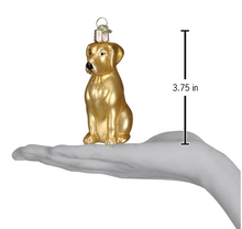 Load image into Gallery viewer, Yellow Labrador Ornament - Old World Christmas
