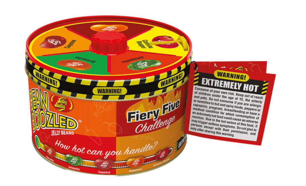 BeanBoozled Fiery Five Spinner Tin