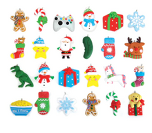 Load image into Gallery viewer, Old World Christmas Ornament Advent Calendar - 24 Flexible Resin Ornaments
