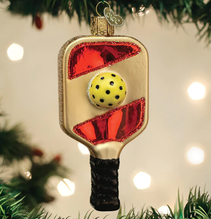 Pickleball Ornament - Old World Christmas