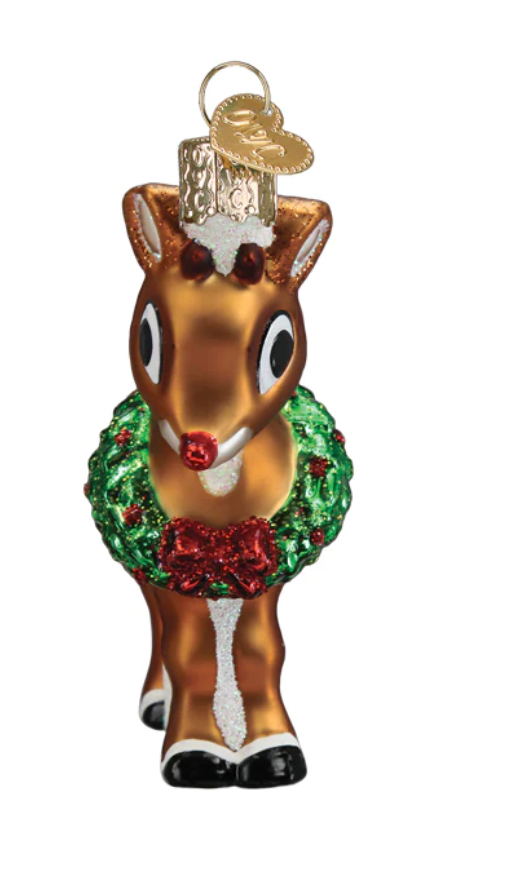 Rudolph the Red Nosed Reindeer Ornament - Old World Christmas