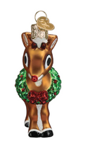 Load image into Gallery viewer, Rudolph the Red Nosed Reindeer Ornament - Old World Christmas
