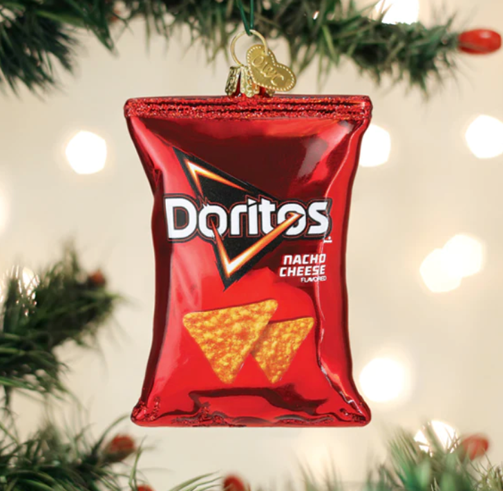 Doritos Nacho Cheese Chips Ornament - Old World Christmas